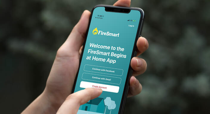 FireSmart Begins at Home App